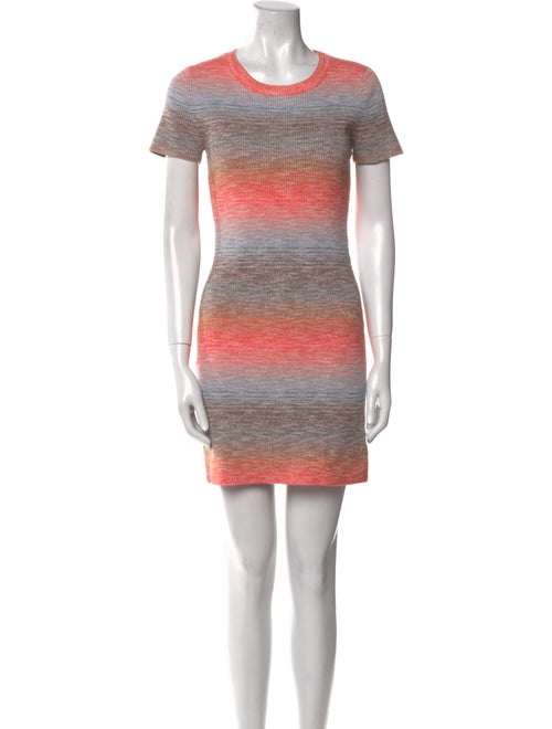 Intermix Striped Mini Dress