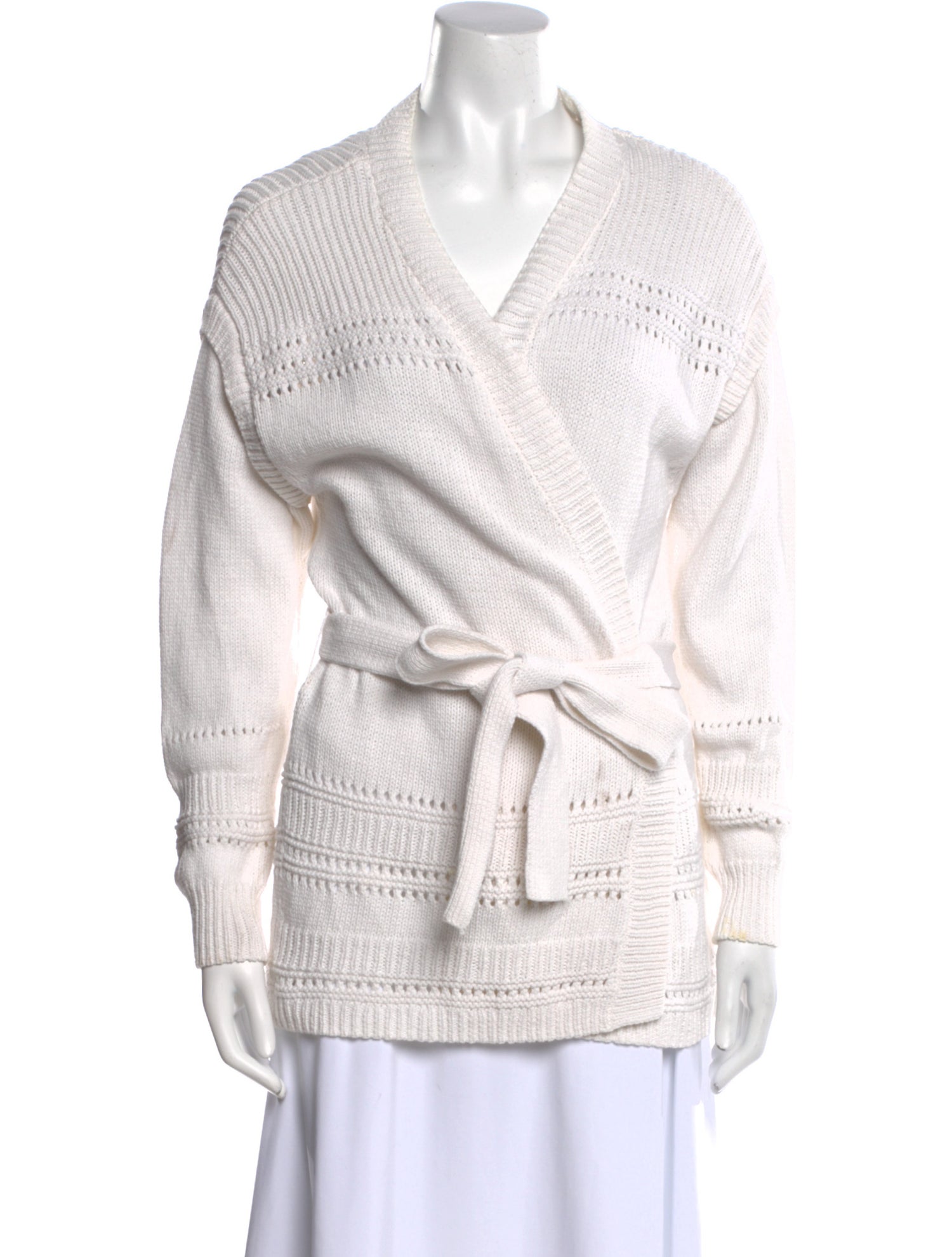 Intermix V-Neck Sweater