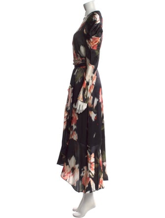 Intermix Silk Long Dress