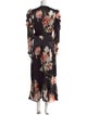 Intermix Silk Long Dress