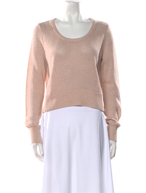 Intermix Scoop Neck Sweater
