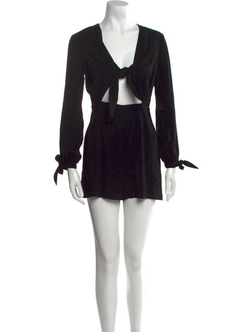 Intermix V-Neck Romper