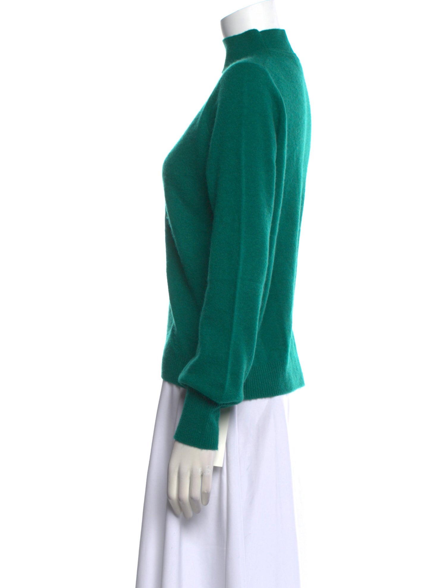Intermix Cashmere Mock Neck Sweater