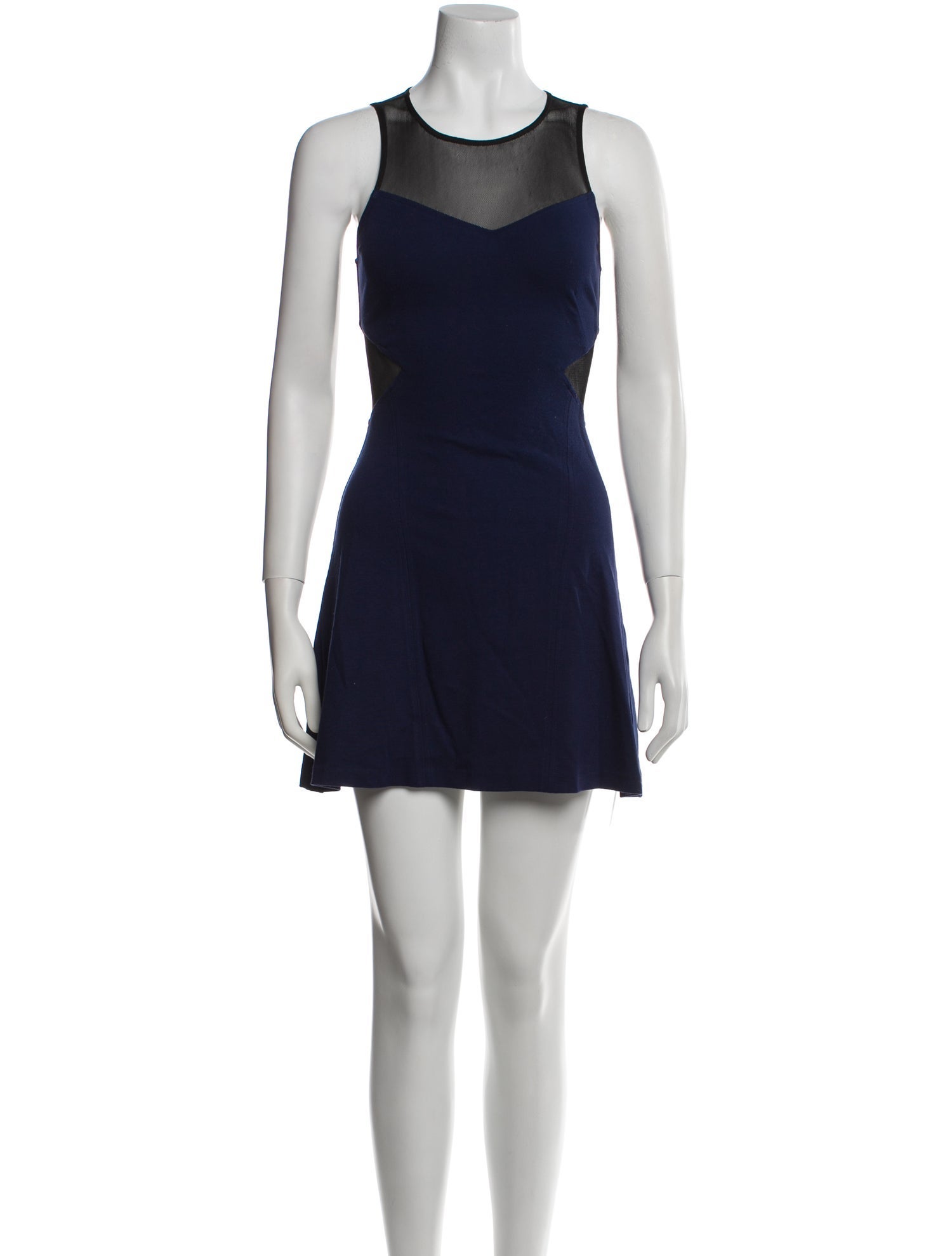 knee length dresses for ladies Suna Tie-Back Silk Mini Dress