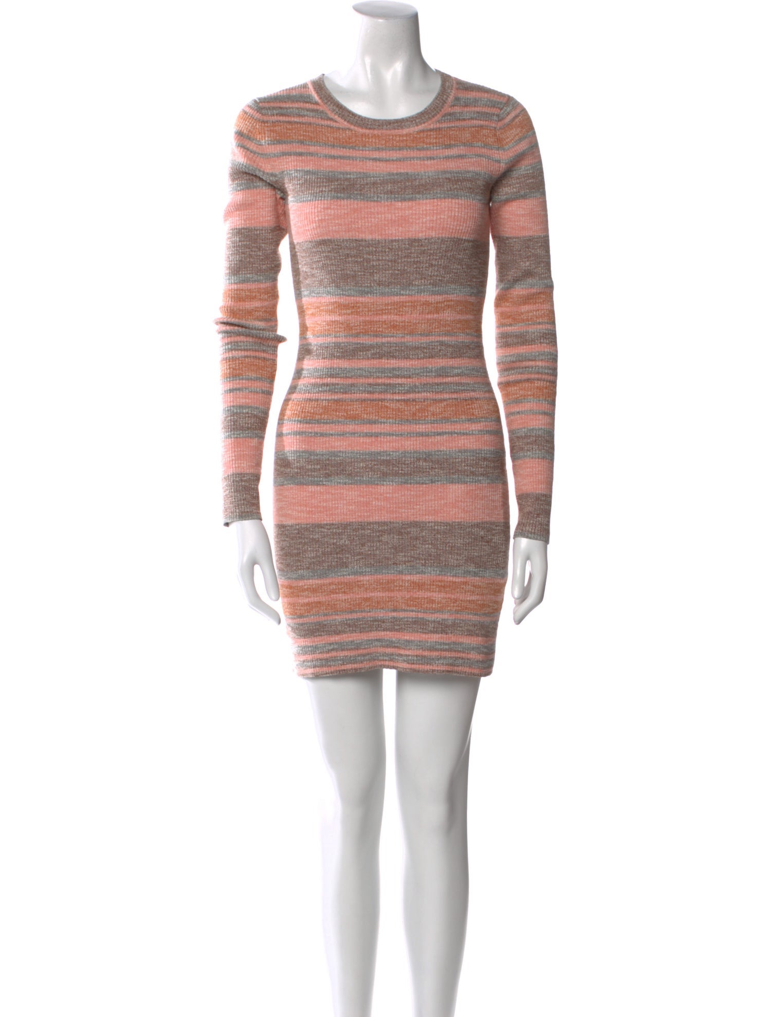 Intermix Striped Mini Dress
