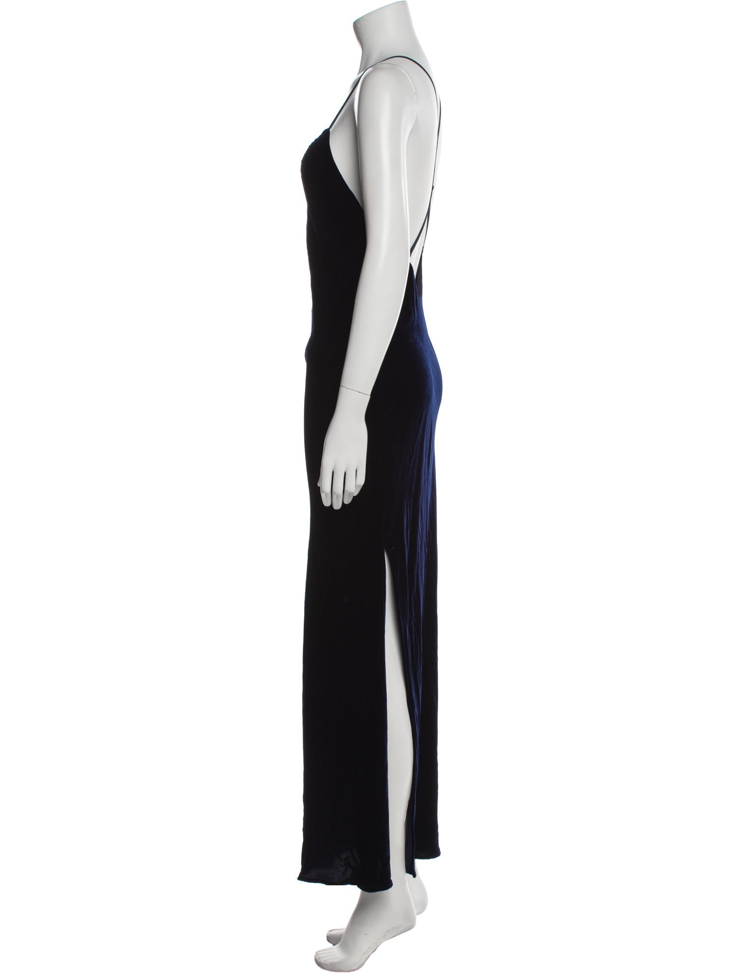 Intermix V-Neck Long Dress