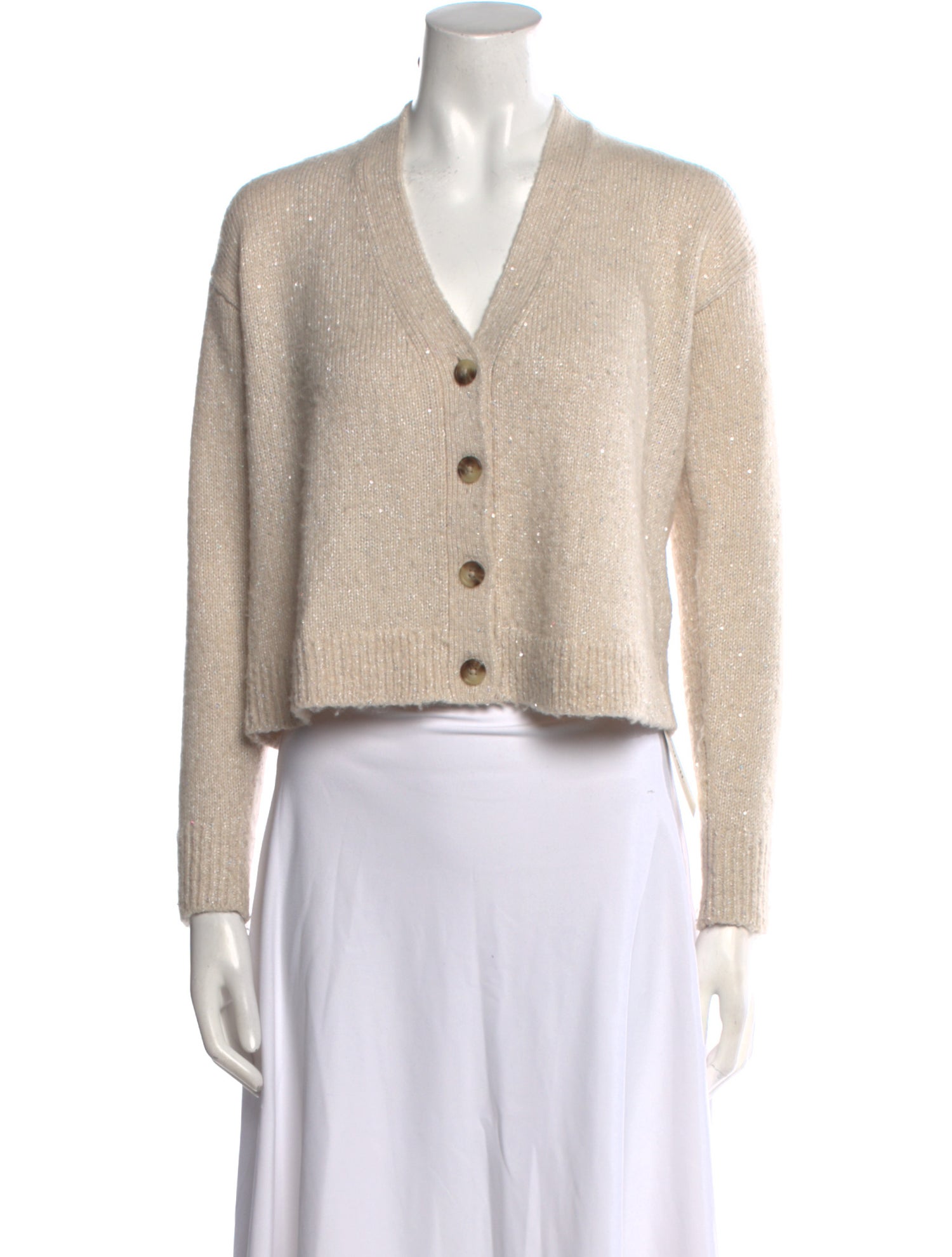 Intermix V-Neck Sweater