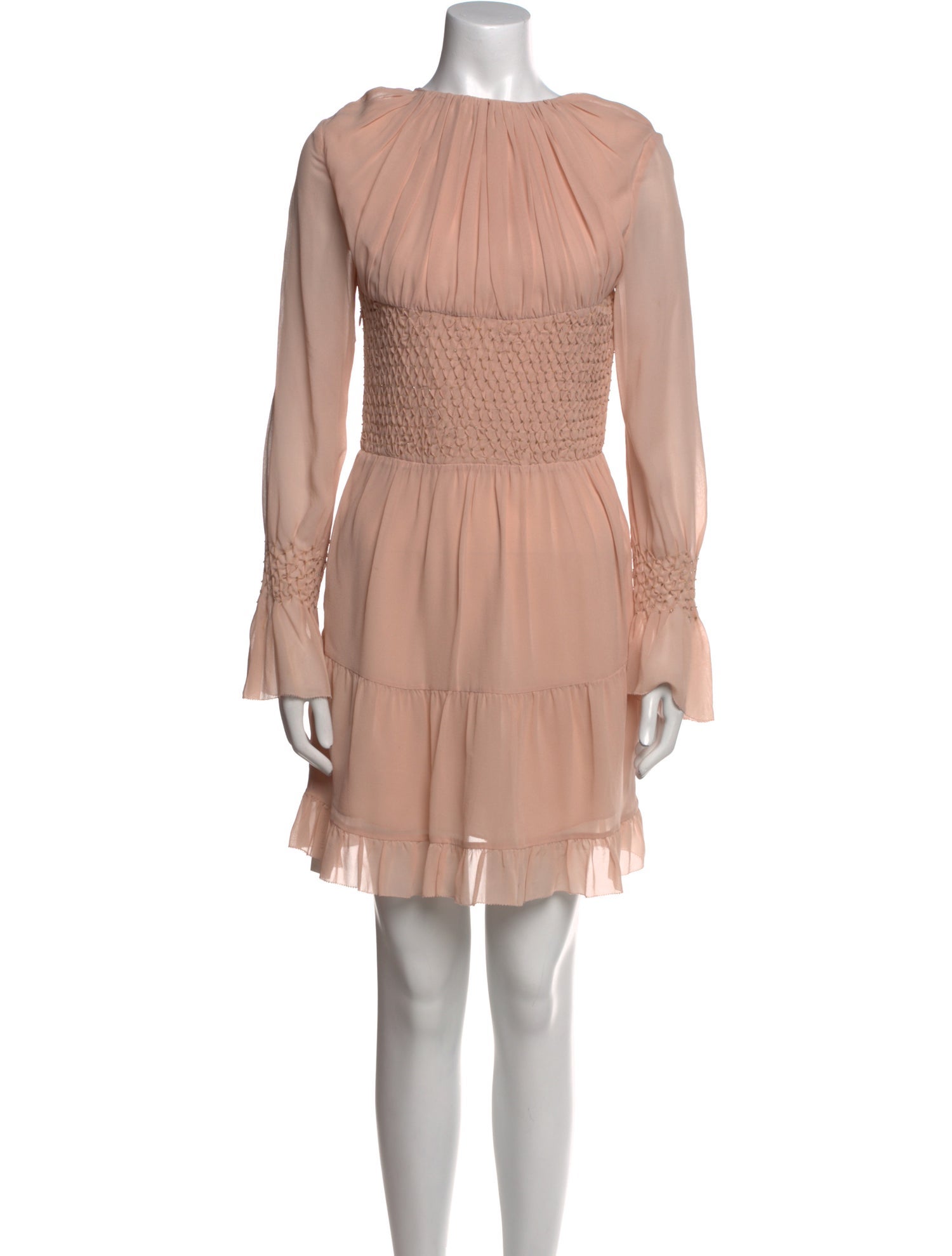 Intermix Silk Mini Dress