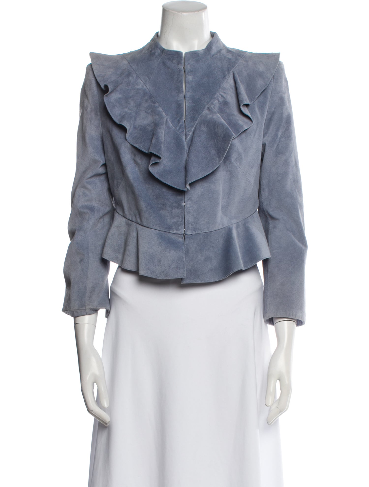 Intermix Suede Evening Jacket