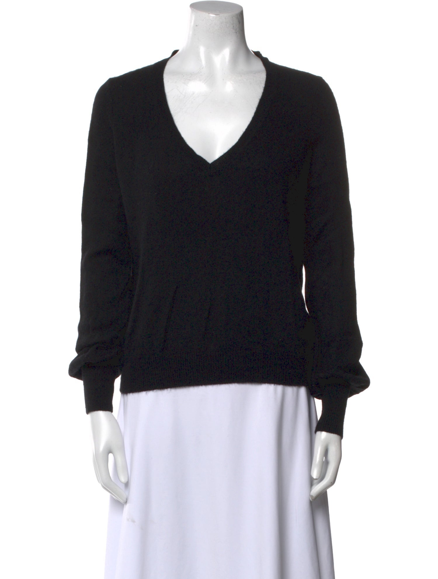 Intermix Cashmere V-Neck Sweater
