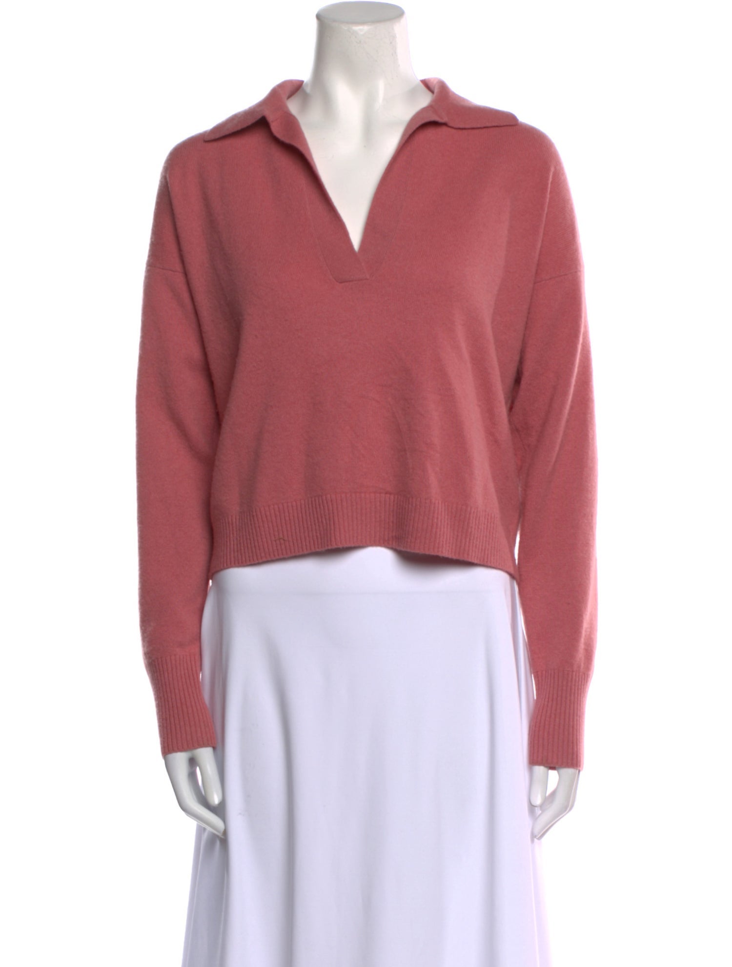 Intermix Cashmere V-Neck Sweater