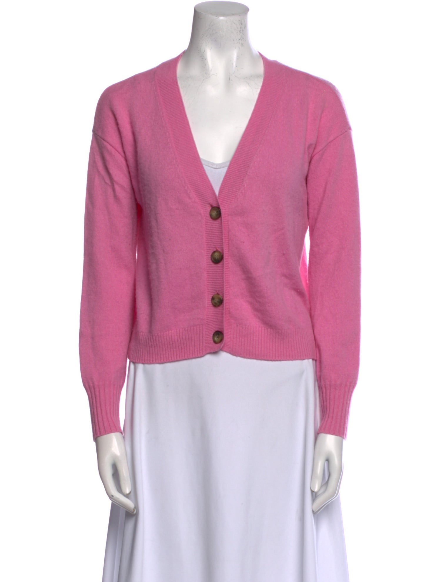 Intermix Cashmere V-Neck Sweater