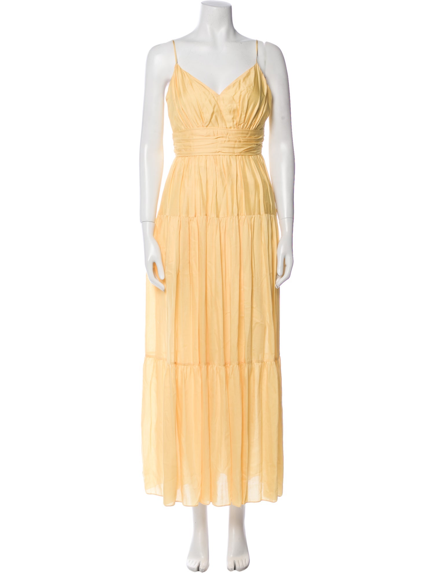 Intermix V-Neck Long Dress