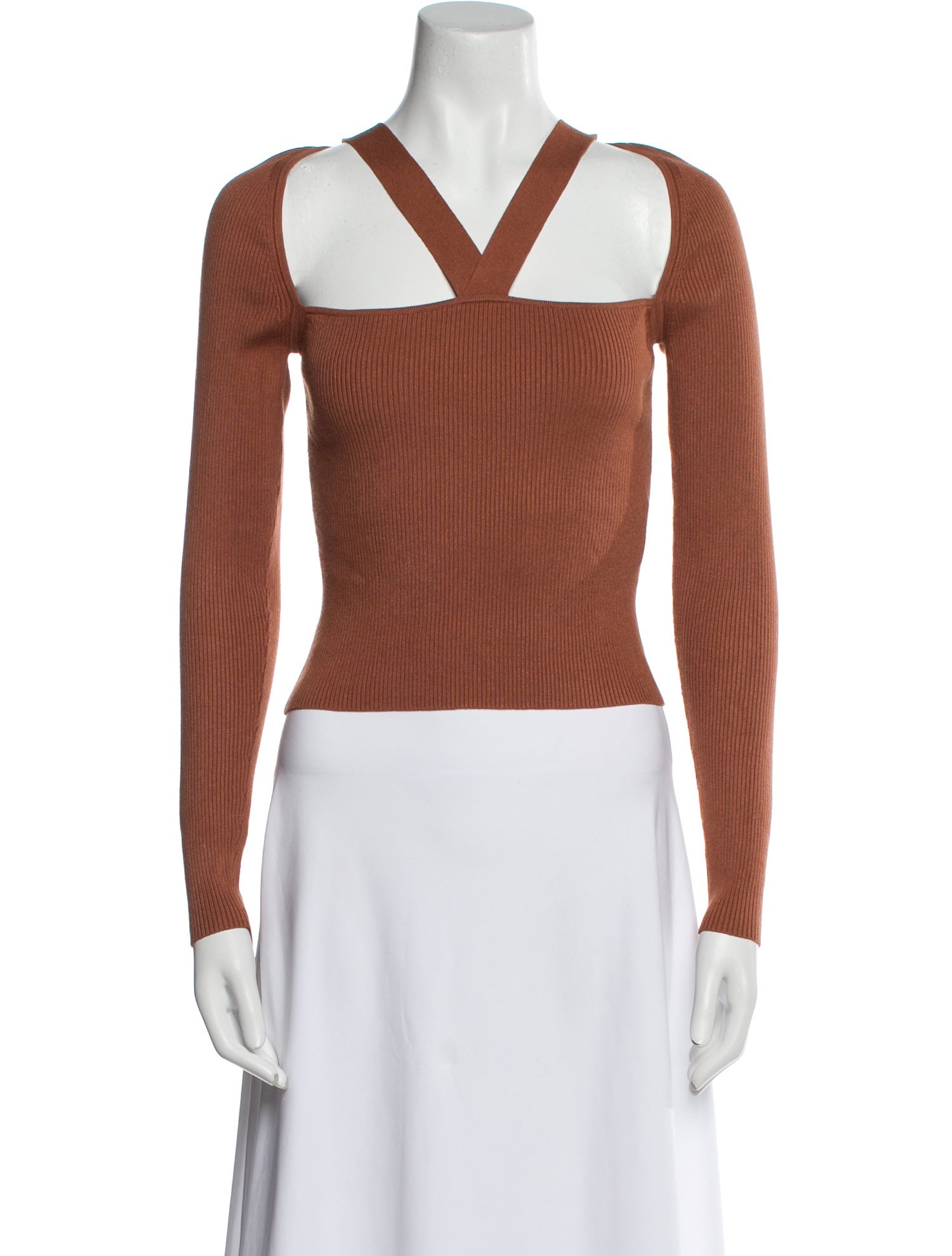 Intermix V-Neck Sweater