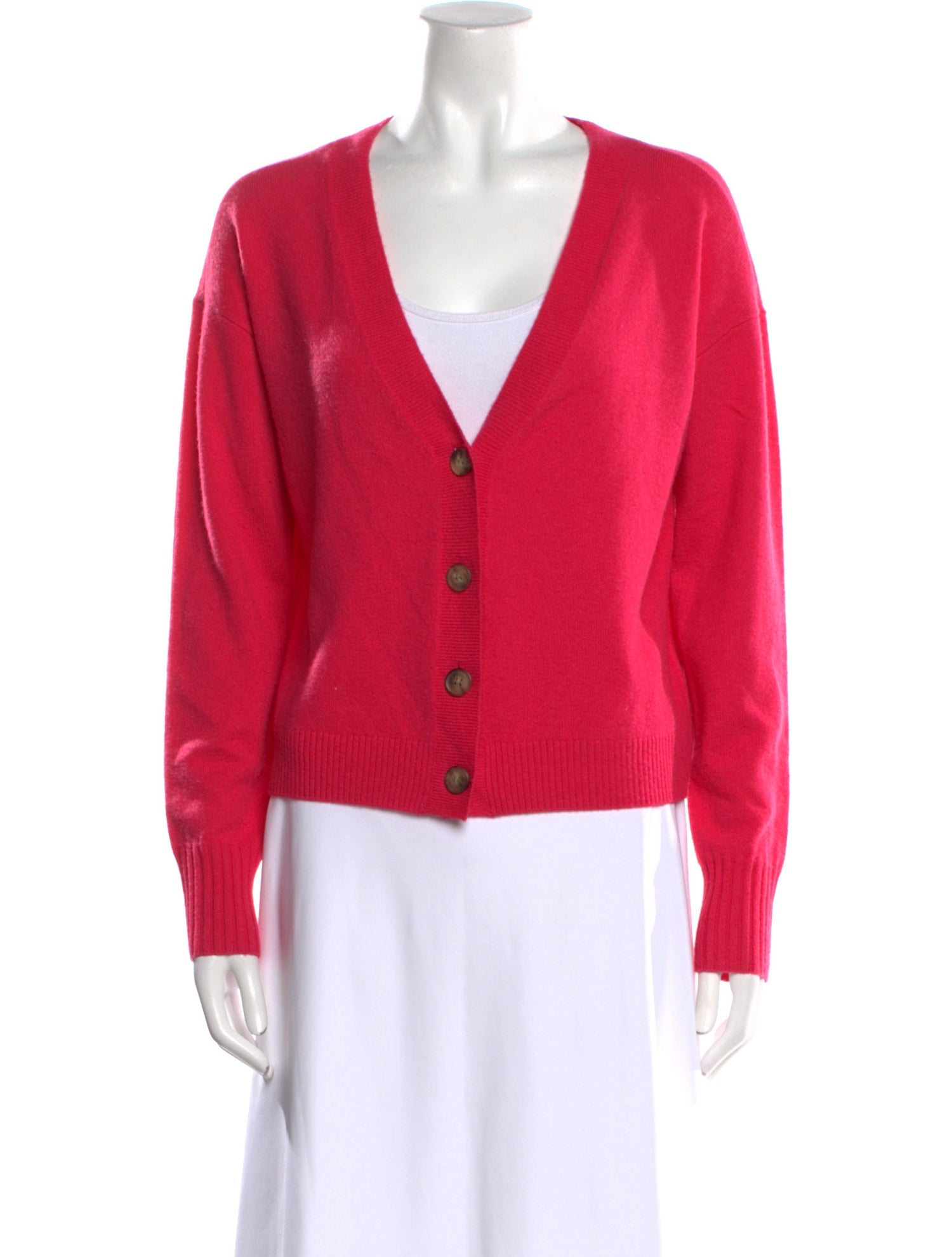 Intermix Cashmere V-Neck Sweater