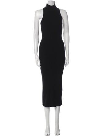 Intermix Wool Long Dress