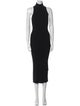 Intermix Wool Long Dress