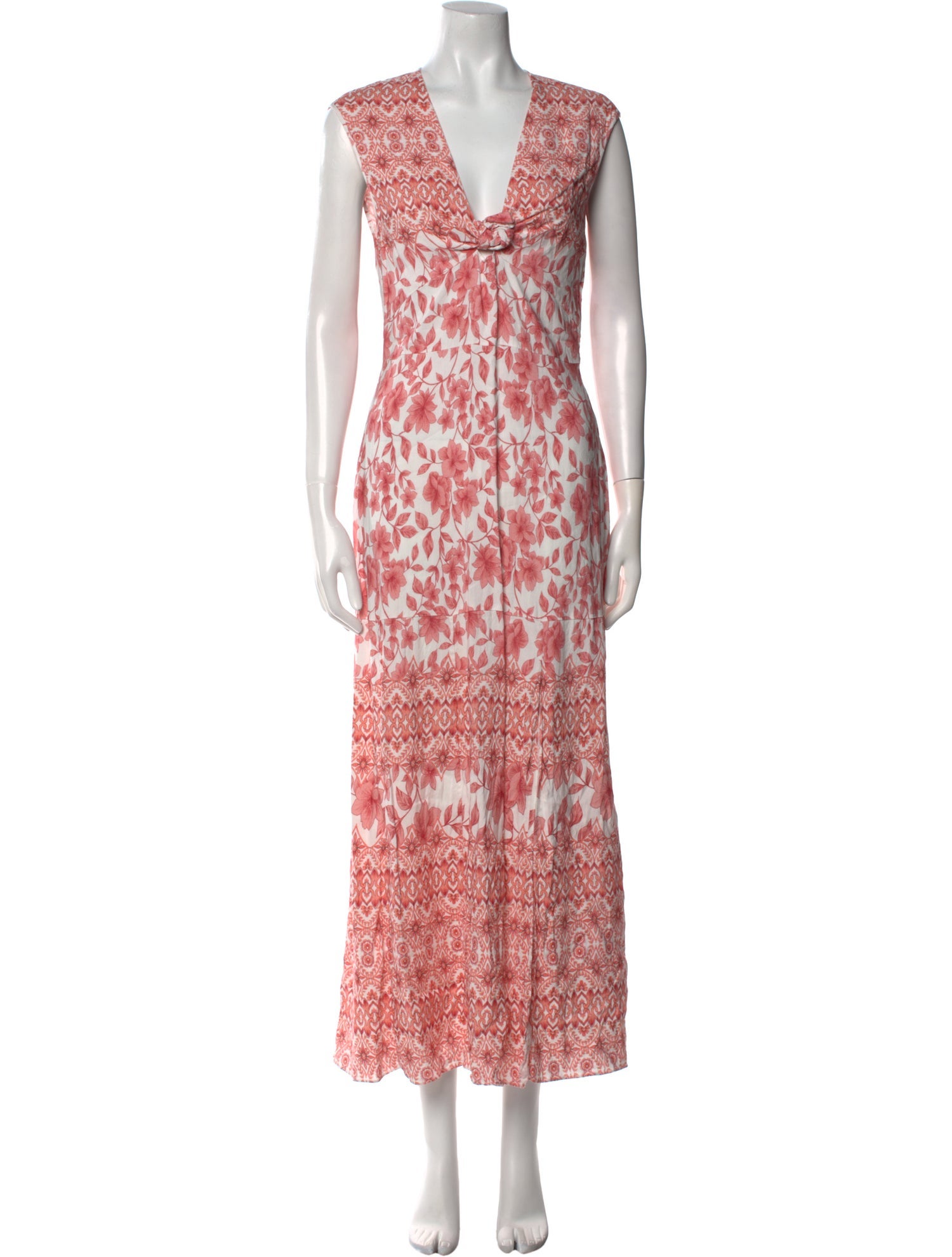 Intermix Printed Long Dress