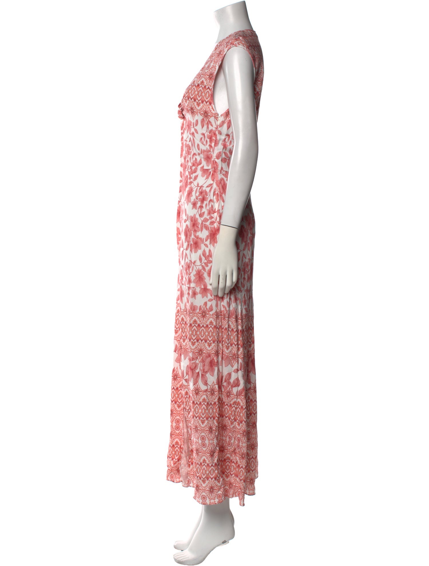 Intermix Printed Long Dress