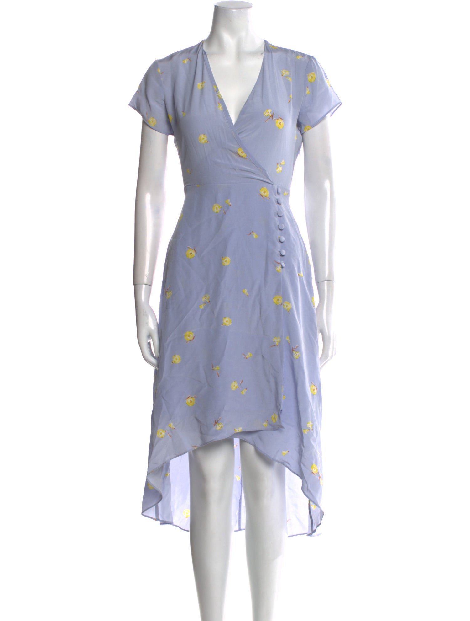 Intermix Silk Mini Dress