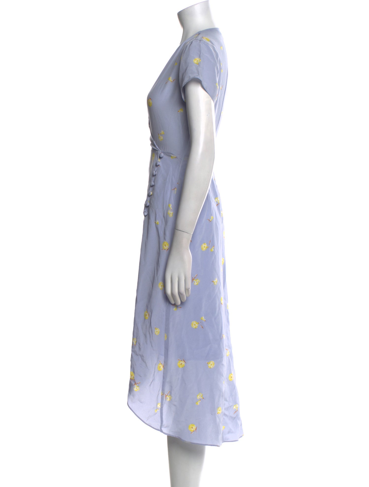 Intermix Silk Mini Dress