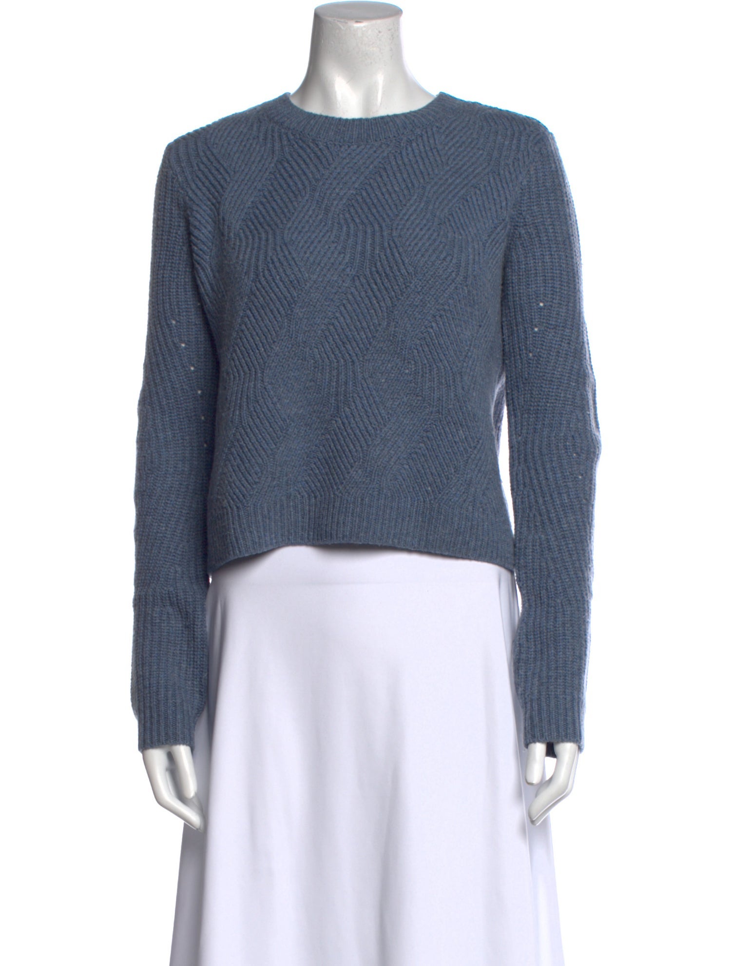 Intermix Wool Crew Neck Sweater