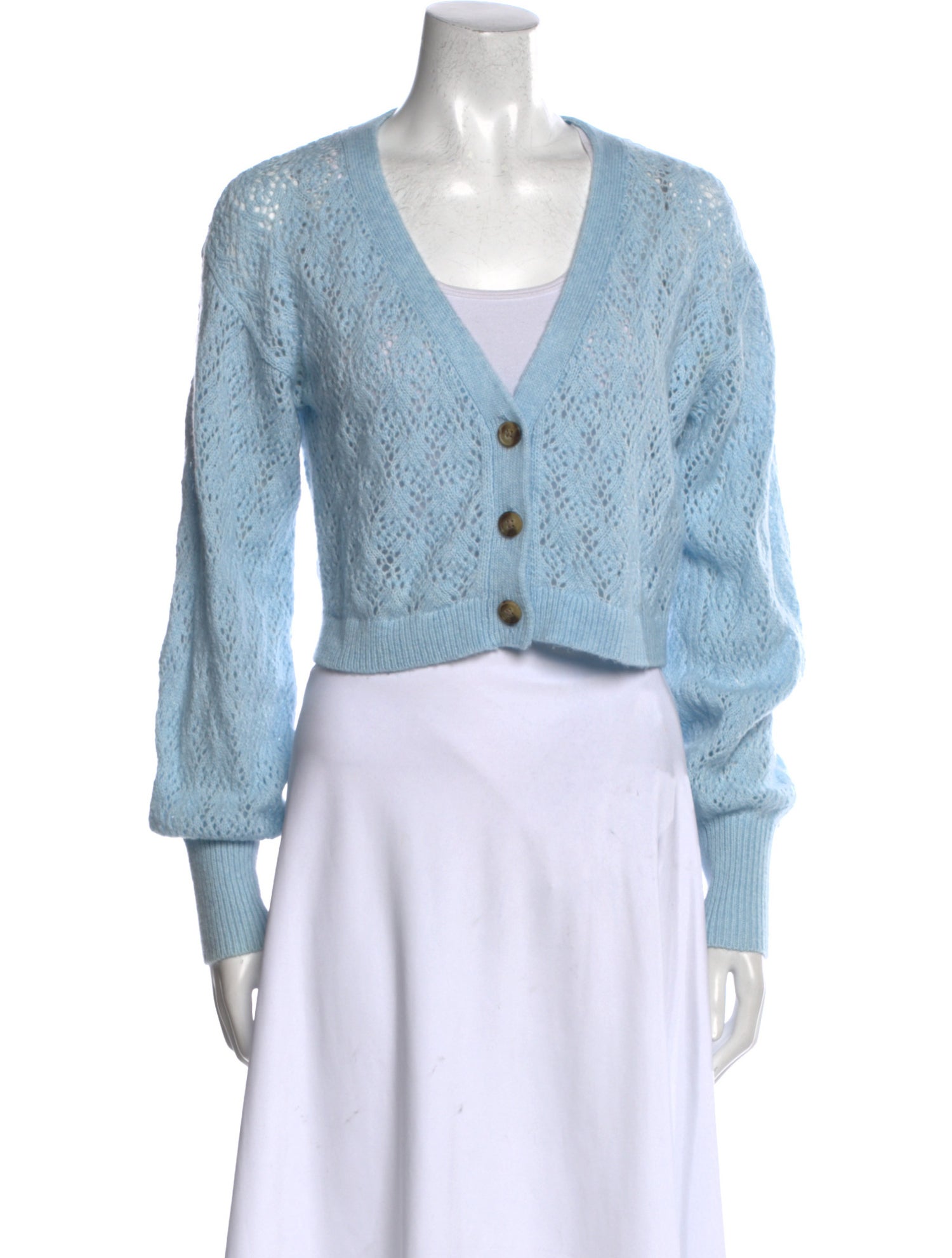 Intermix V-Neck Sweater