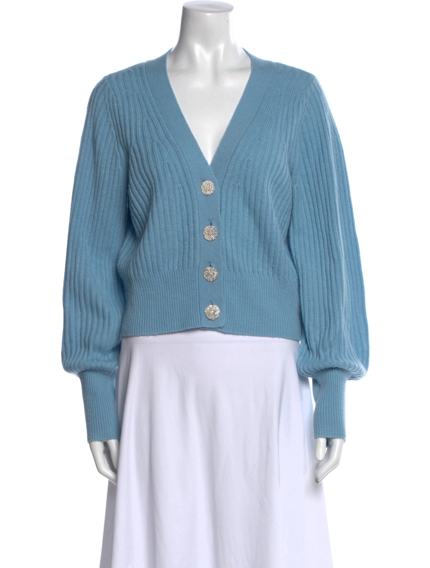 Intermix Cashmere V-Neck Sweater