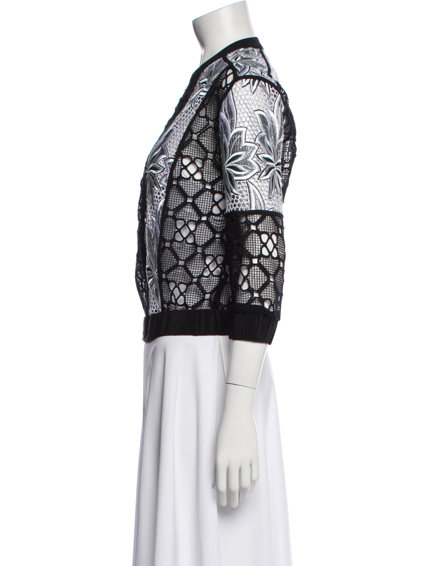 Intermix Printed Evening Jacket