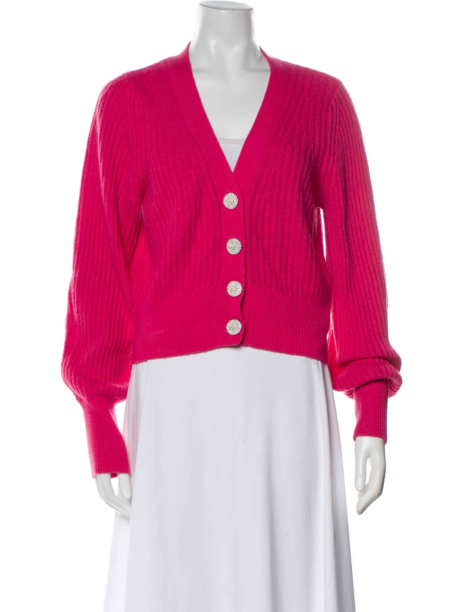 Intermix V-Neck Sweater