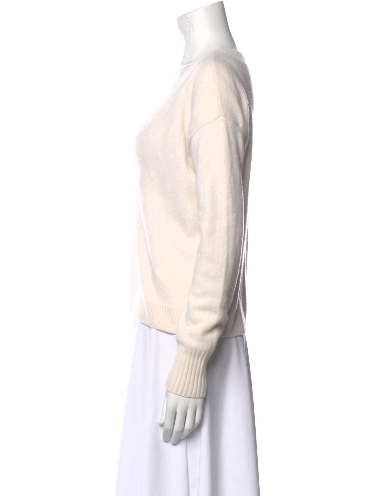 Intermix Cashmere V-Neck Sweater