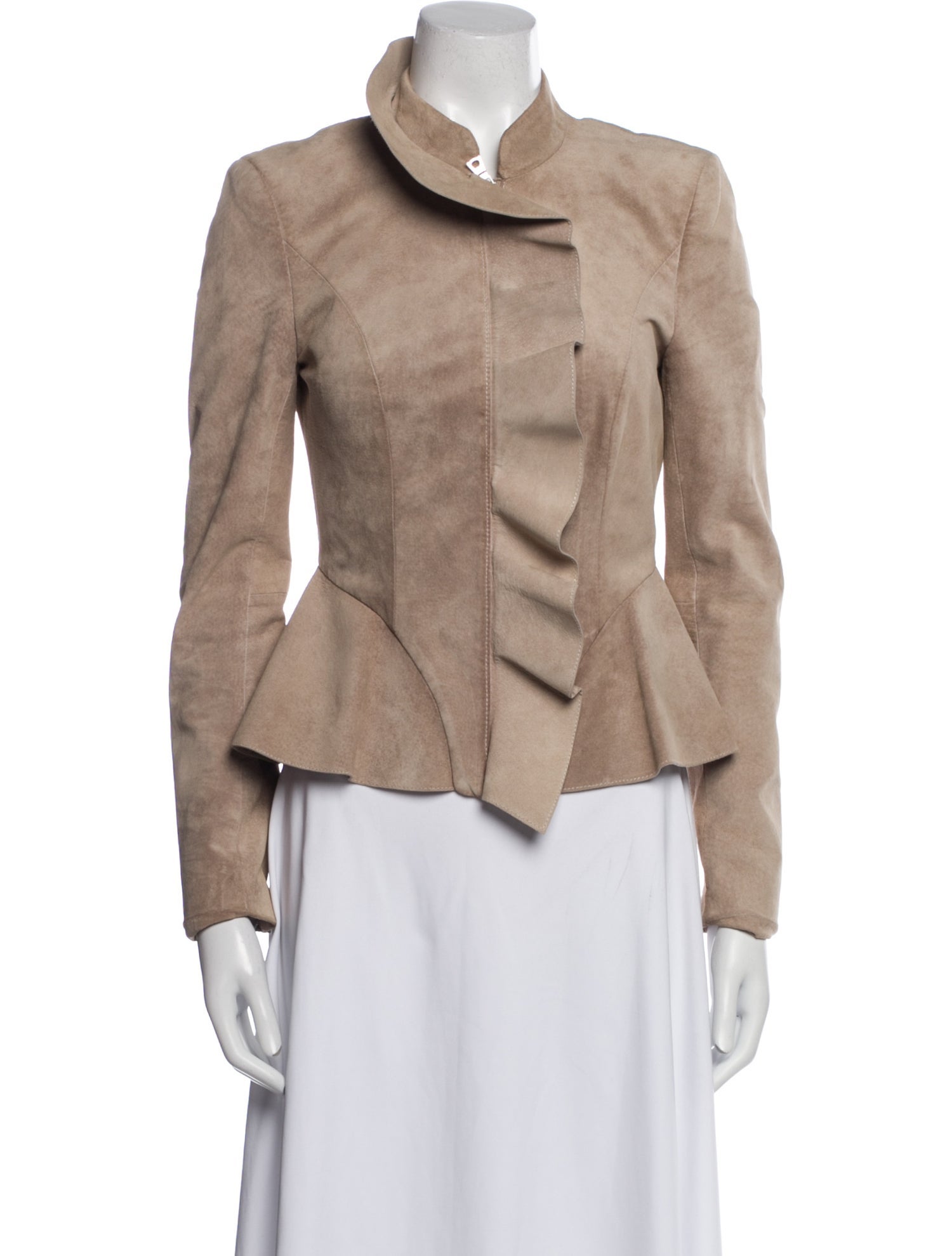 Intermix Leather Jacket