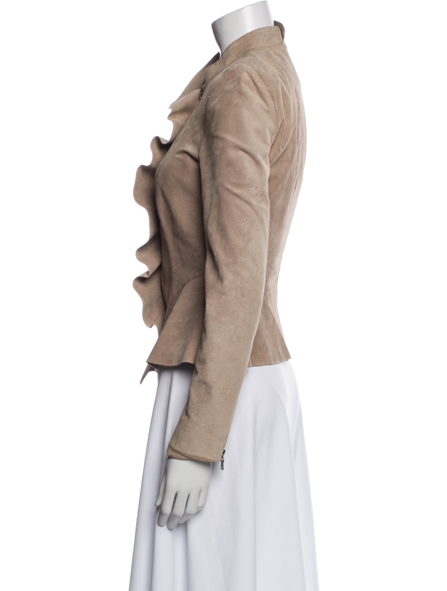 Intermix Leather Jacket