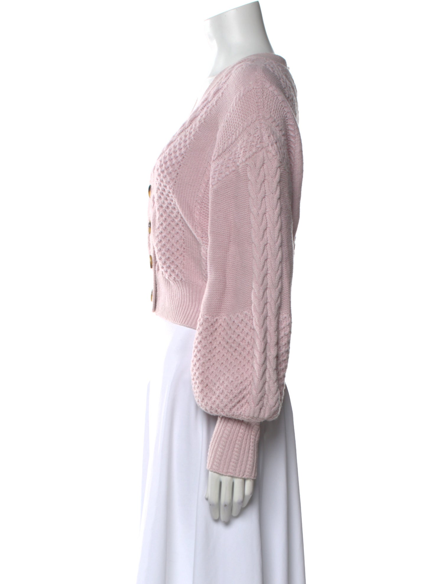 Intermix V-Neck Sweater