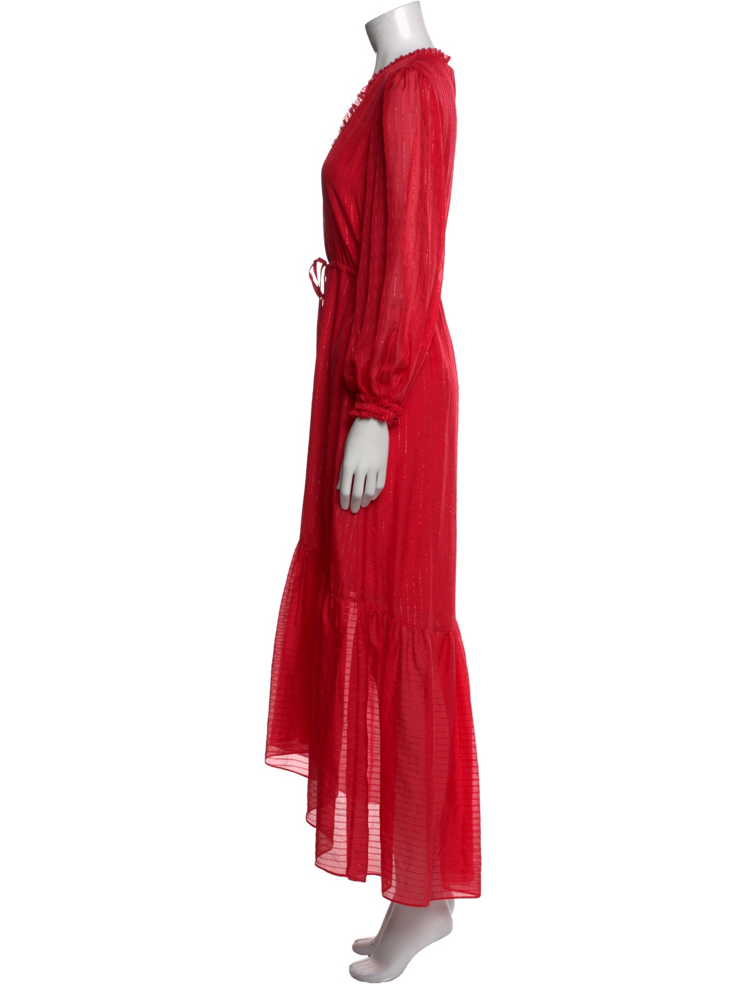 Intermix Silk Long Dress