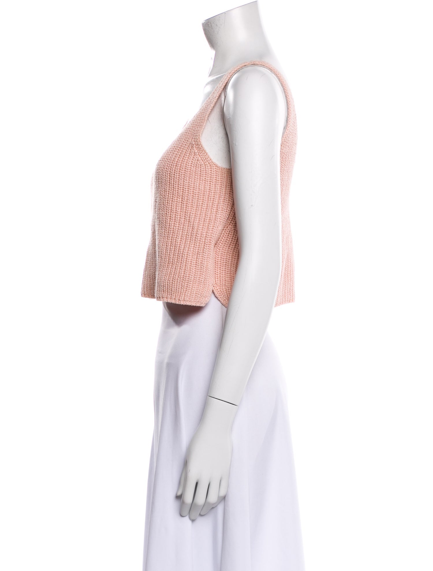 Intermix Scoop Neck Sweater