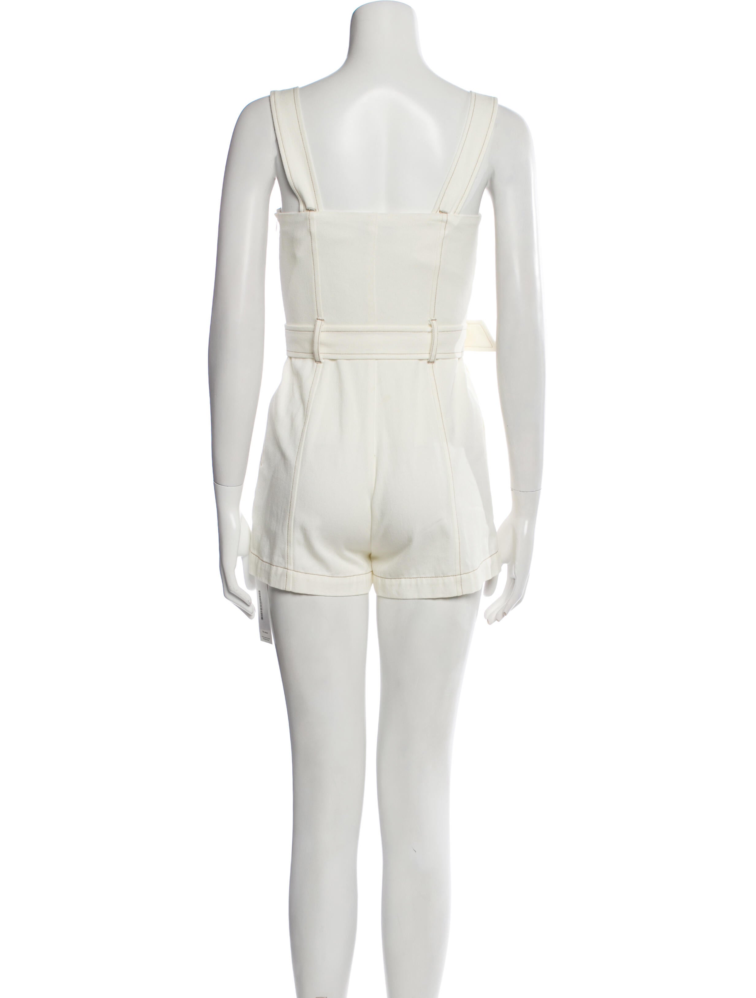 Intermix Square Neckline Romper