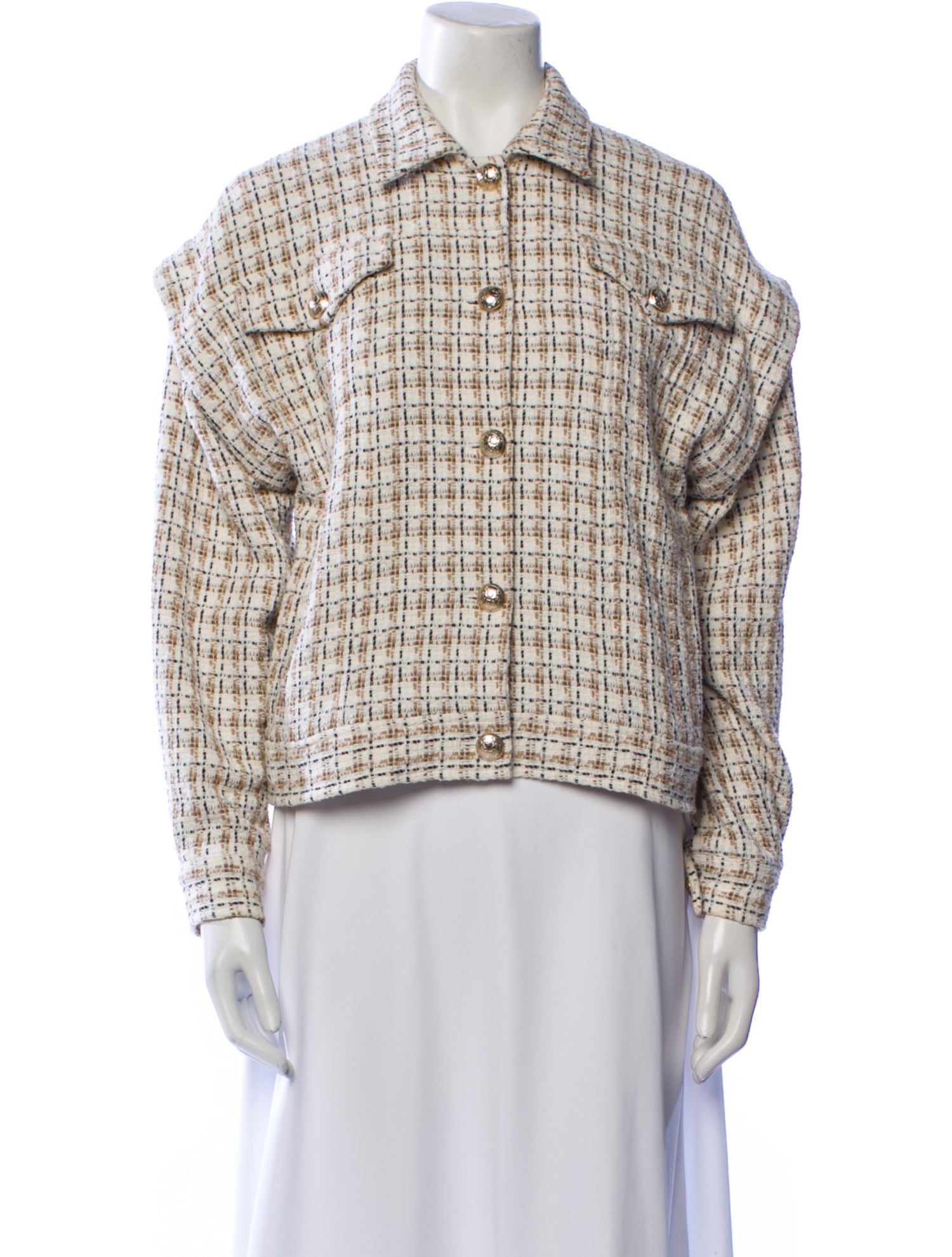Intermix Tweed Pattern Jacket