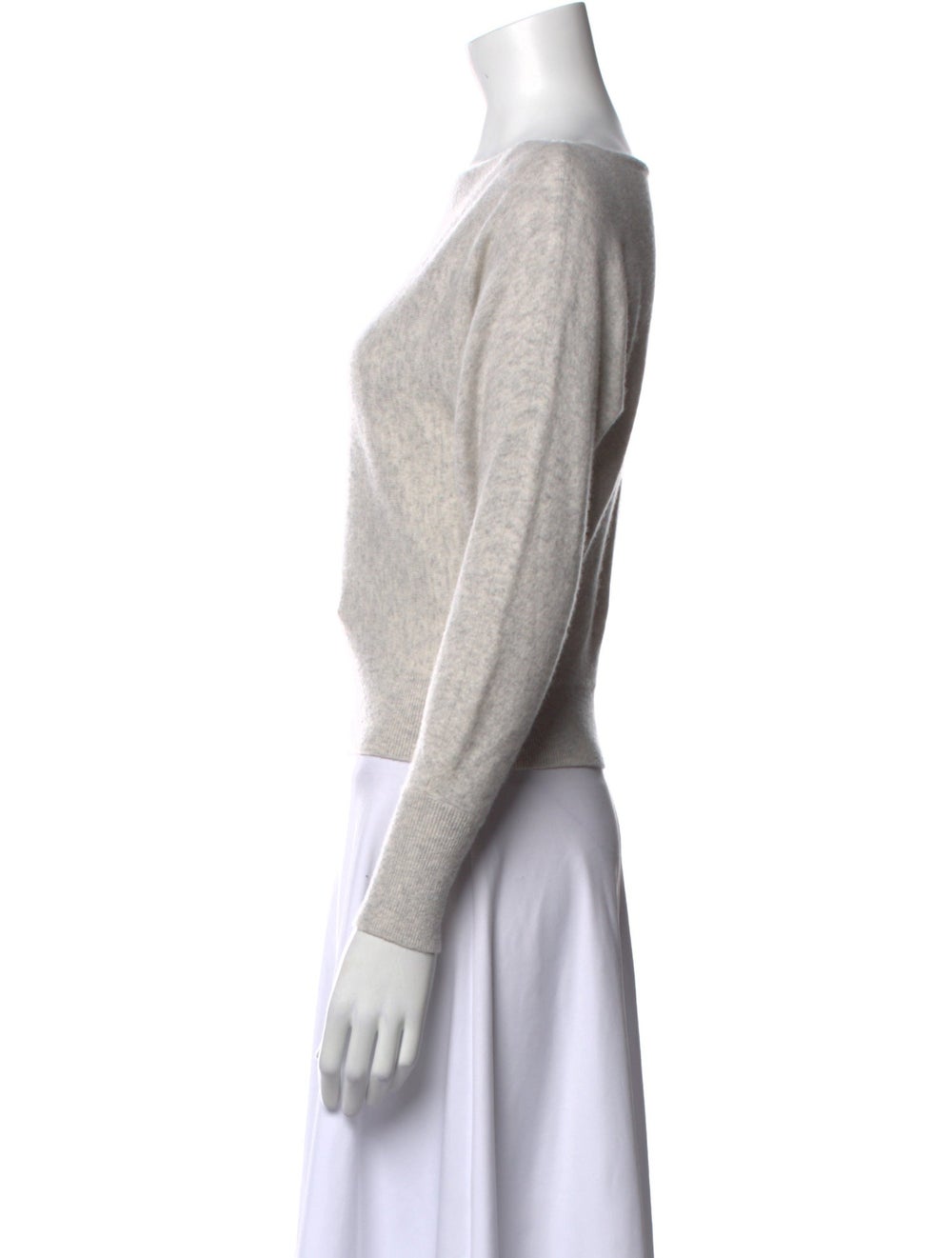 Intermix Wool Pullover Metallic & Neutrals Long S… - image 2