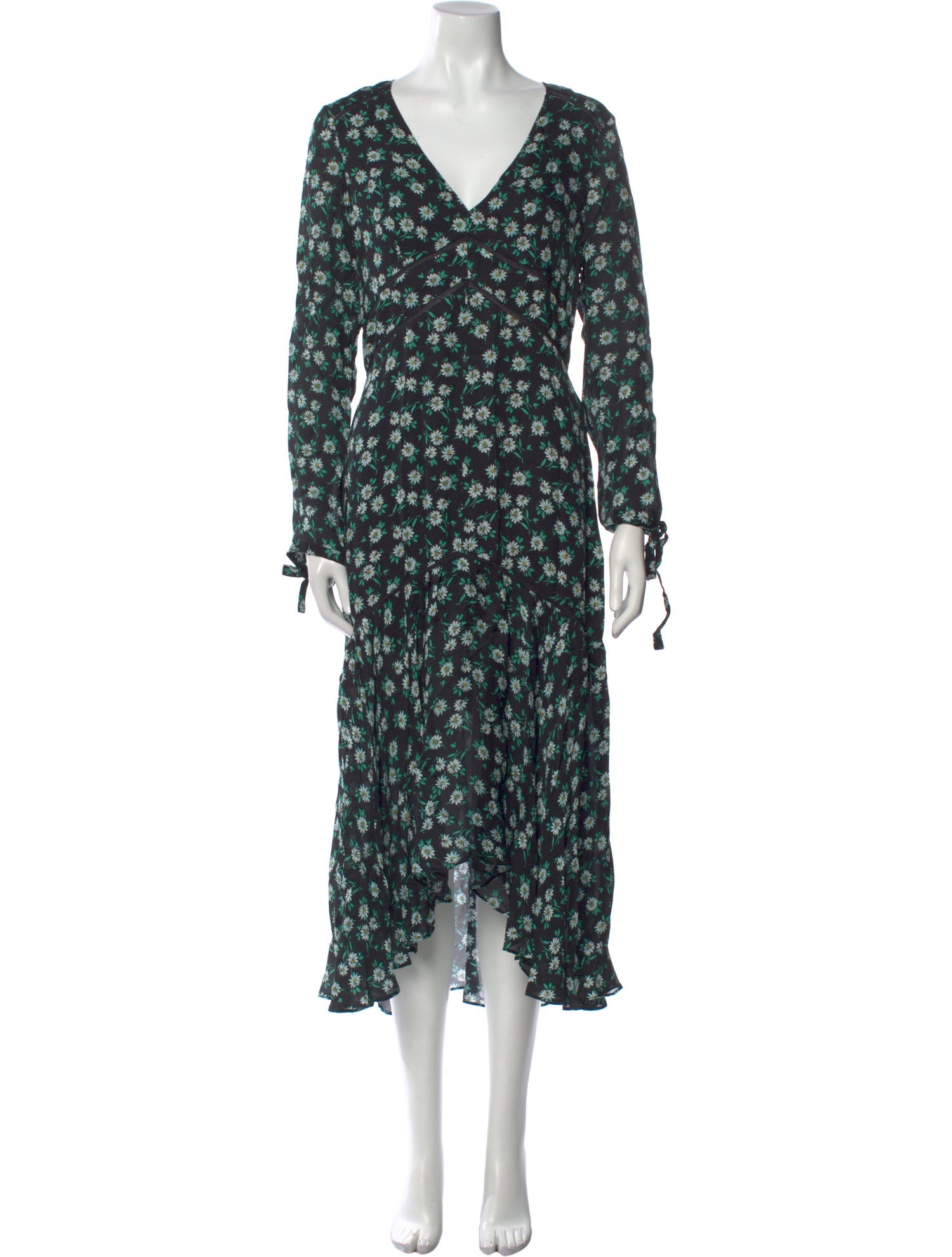 Intermix Silk Long Dress