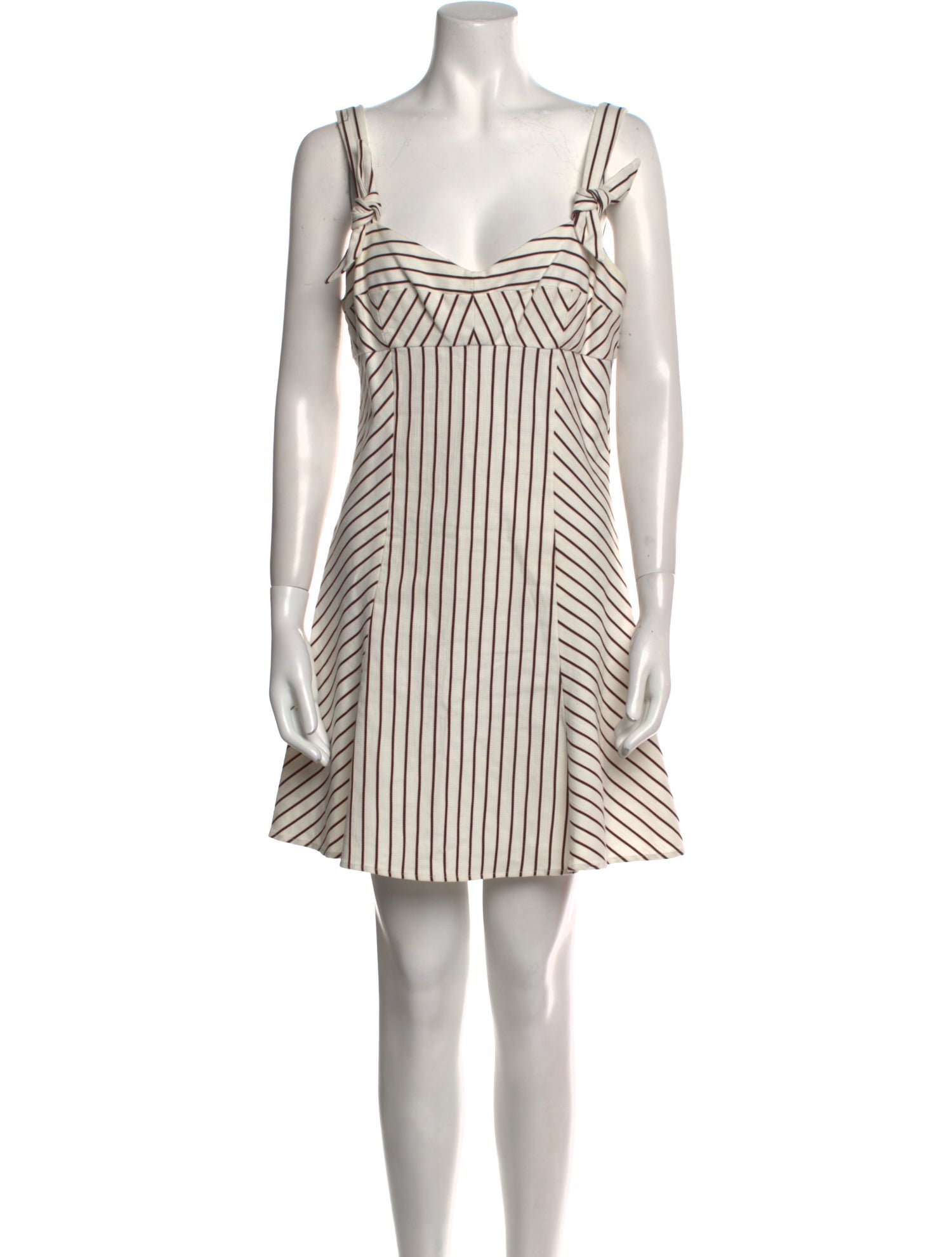 Intermix Striped Mini Dress