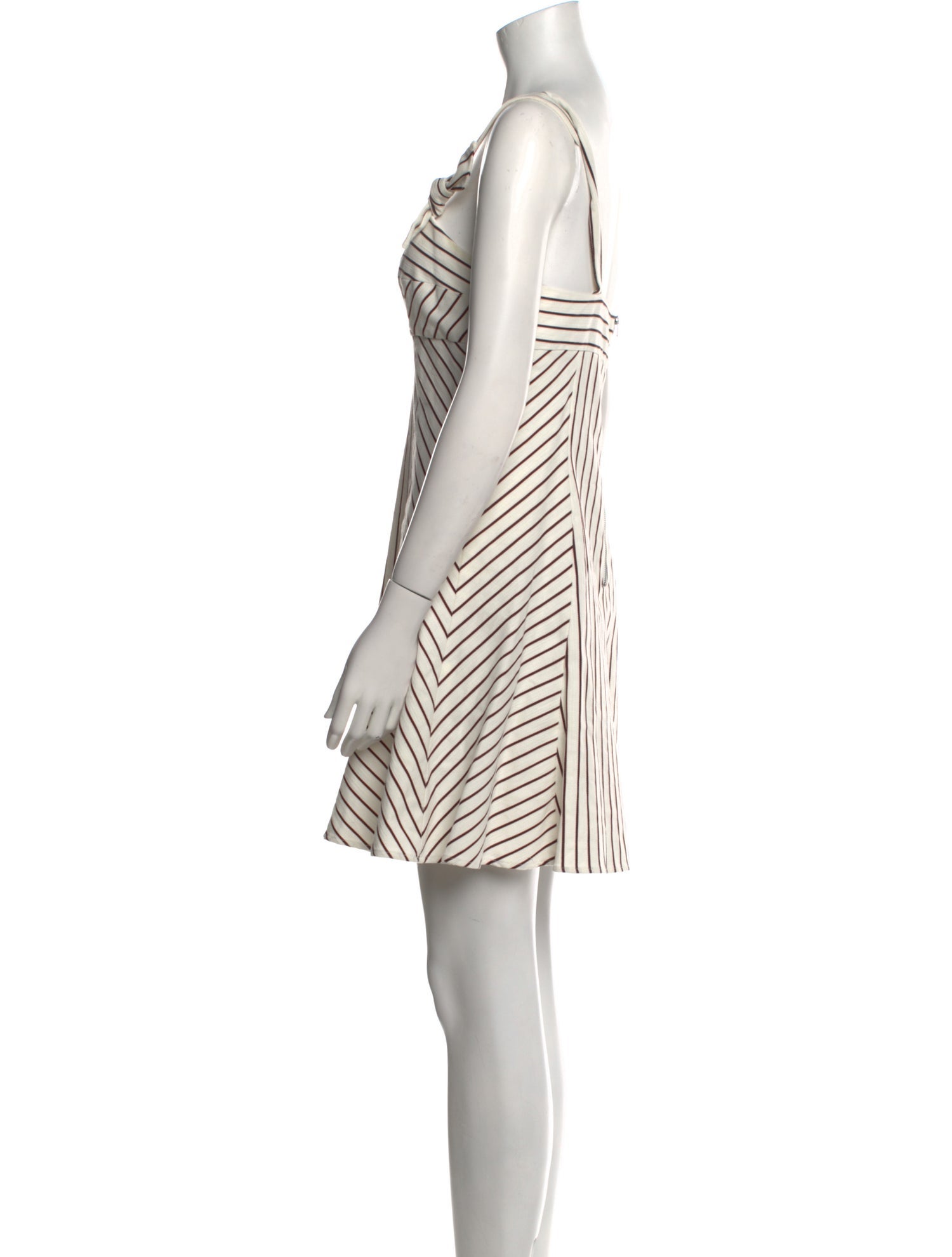 Intermix Striped Mini Dress