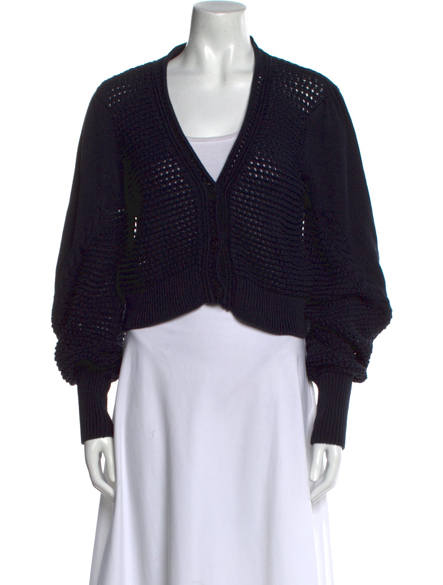 Intermix V-Neck Sweater