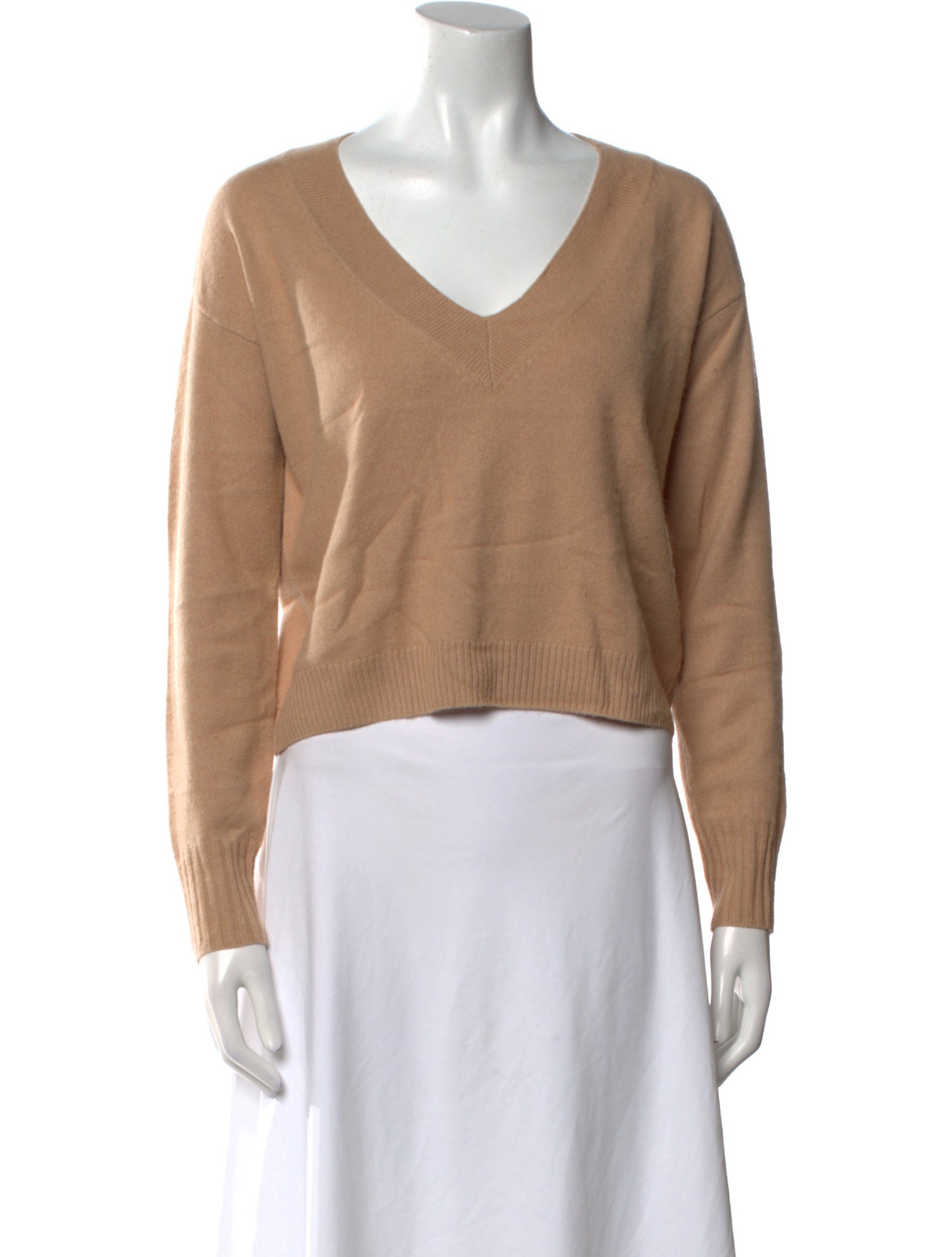 Intermix Cashmere V-Neck Sweater