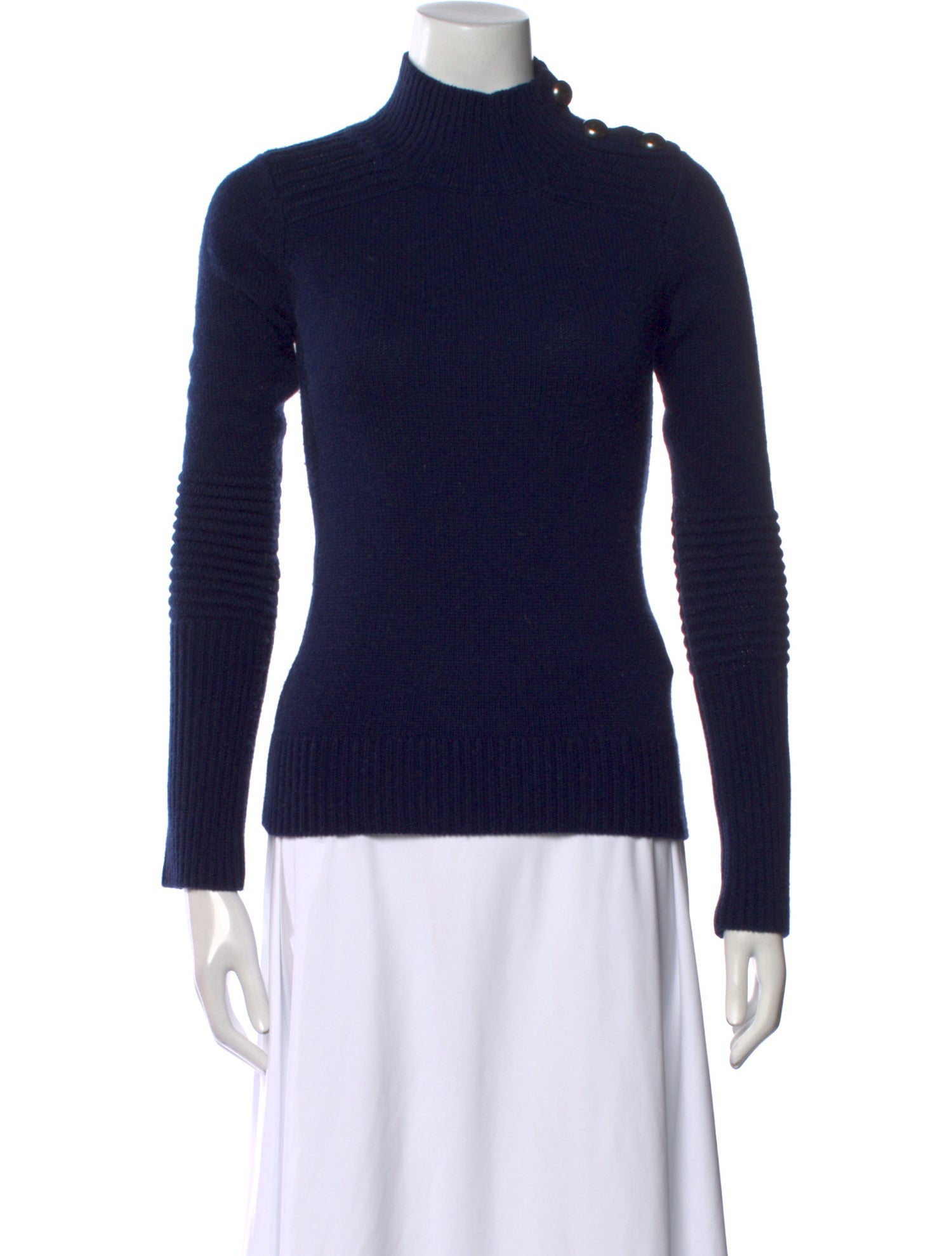 Intermix Wool Turtleneck Sweater