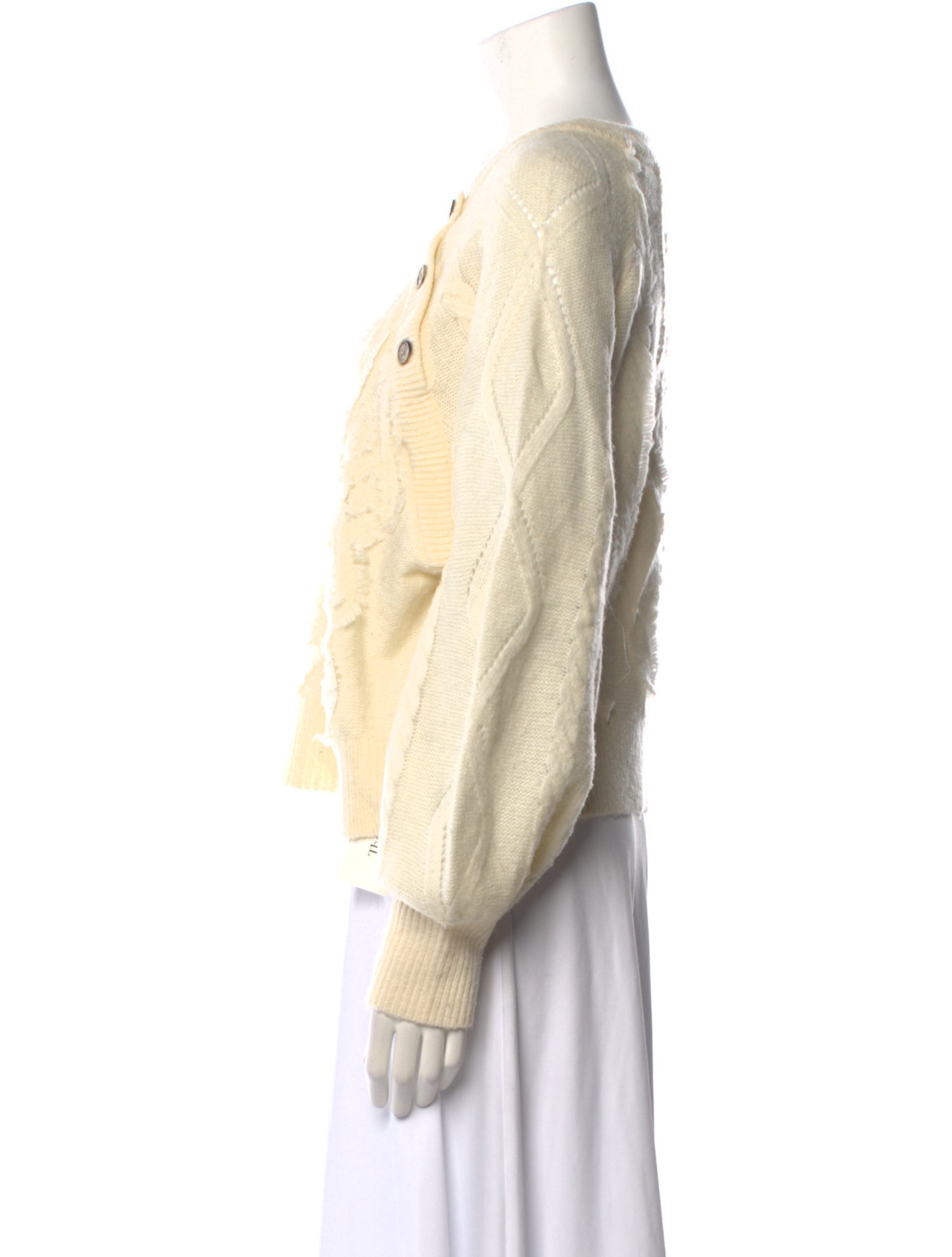 Intermix Wool Scoop Neck Sweater