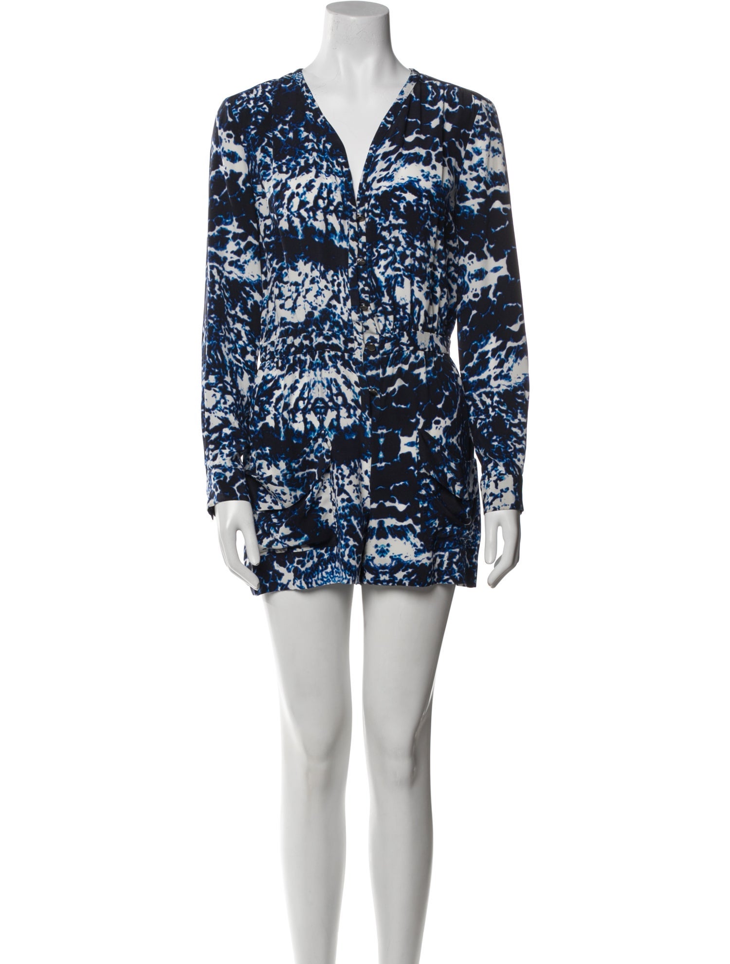 Intermix Silk Printed Romper