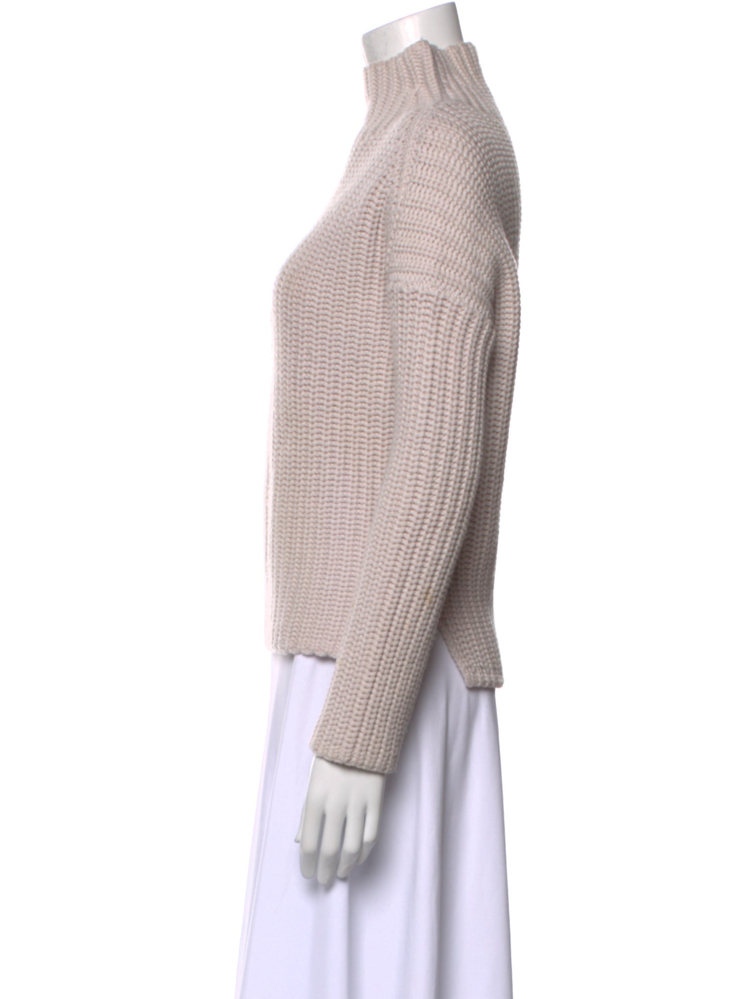 Intermix Merino Wool Turtleneck Sweater