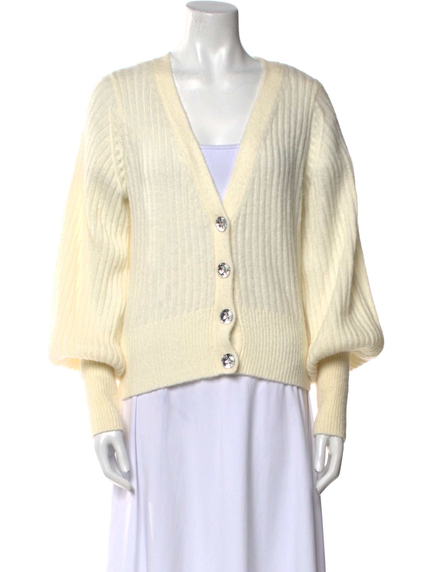 Intermix Wool V-Neck Sweater