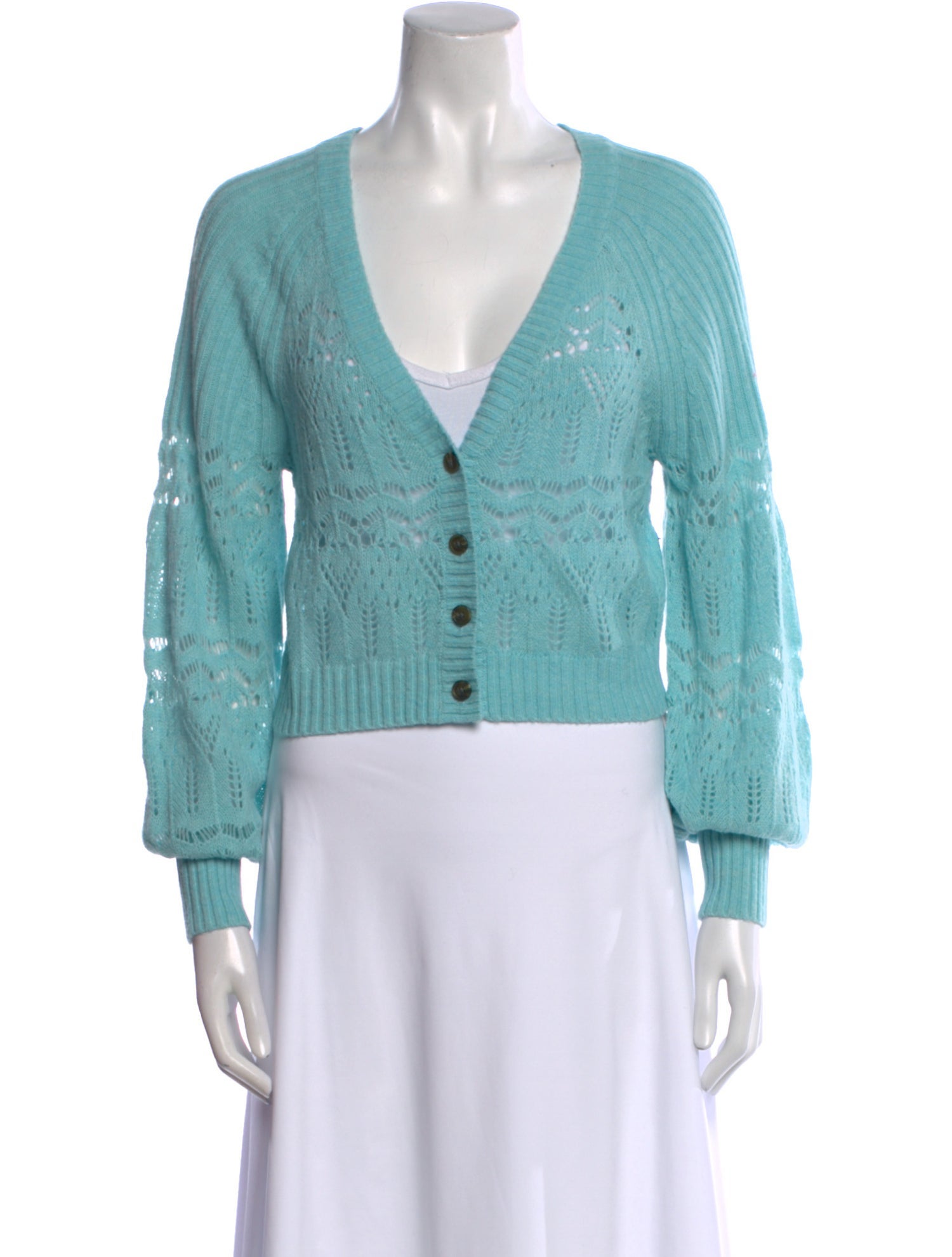 Intermix Cashmere V-Neck Sweater